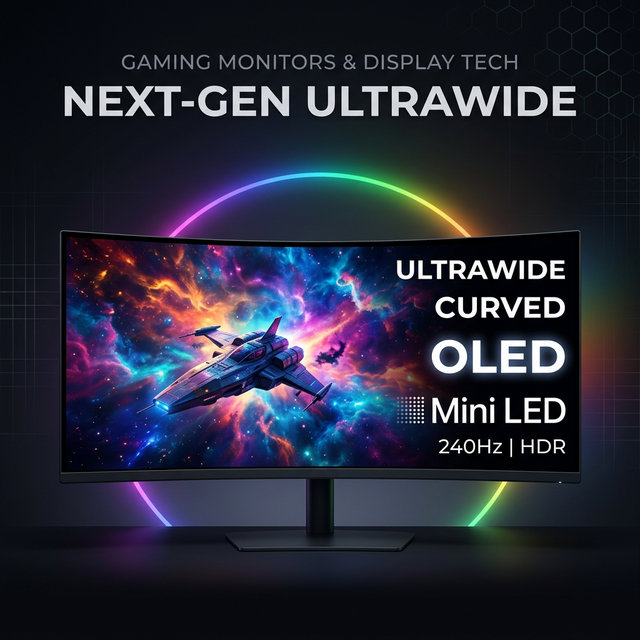 【2026年最新】ゲーミングモニターの選び方完全ガイド！OLED・Mini LEDの違いとおすすめモデル比較