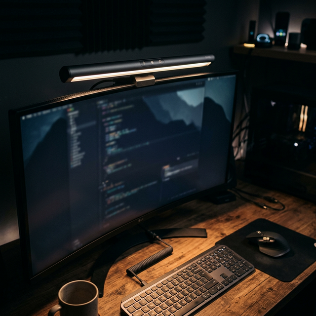 【2026年最新】モニターライトバーおすすめ5選｜目の疲れを劇的に軽減するデスク照明の正解